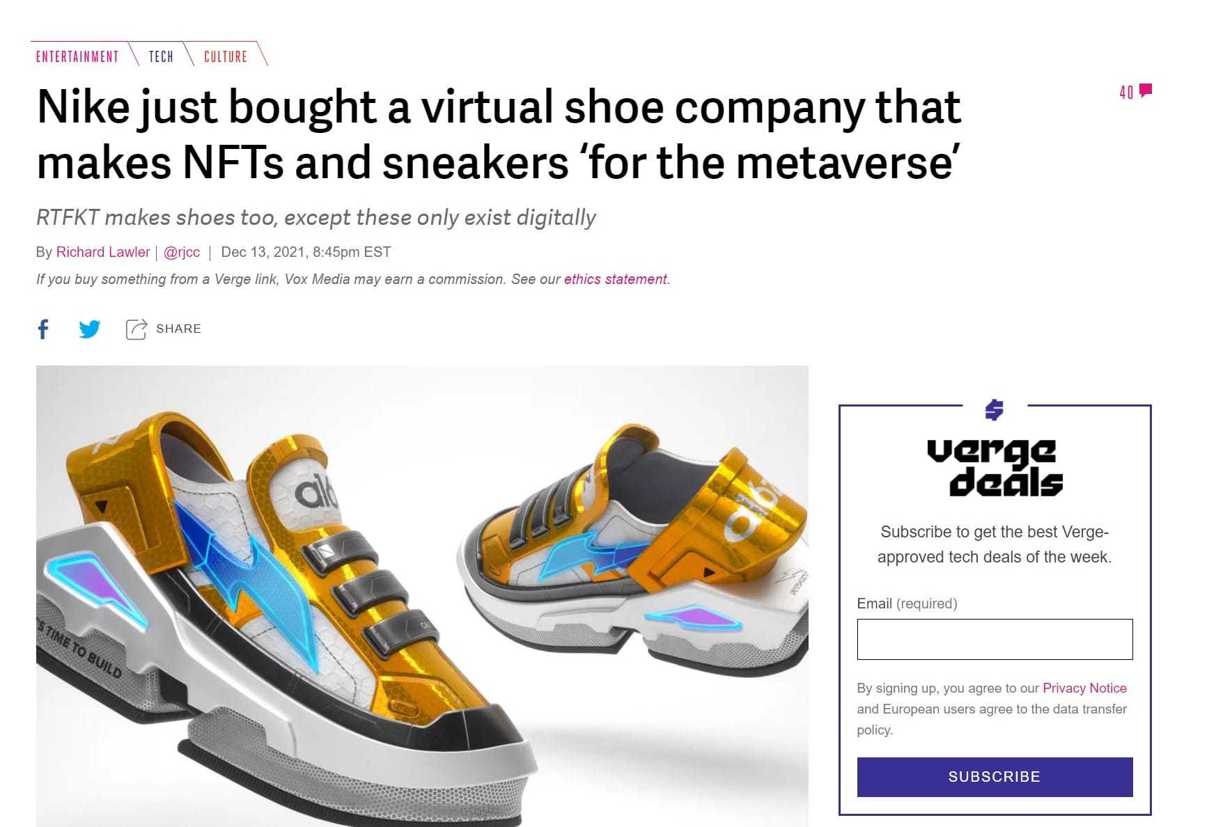 Nike Metaverse