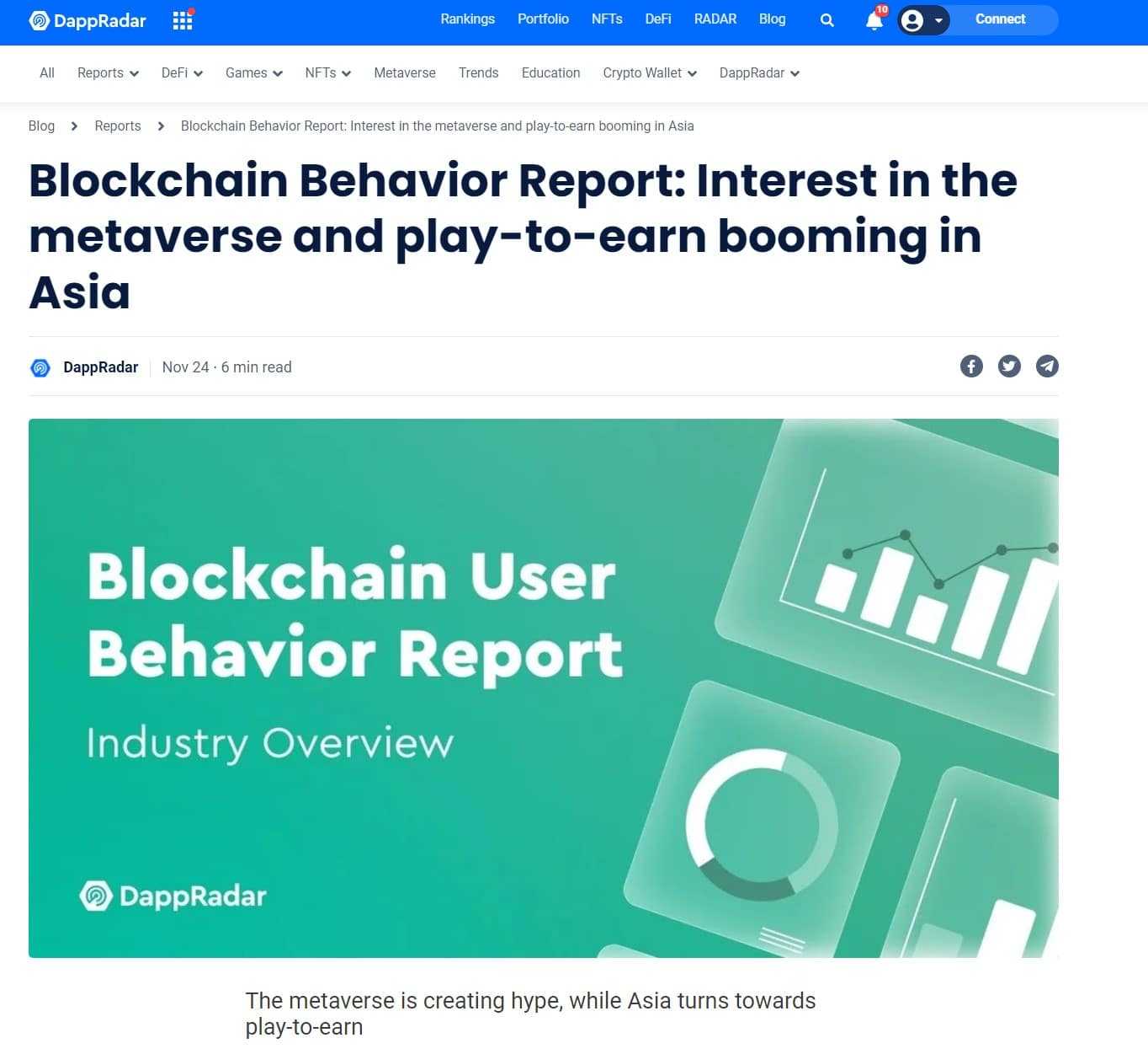 DappRadar Report