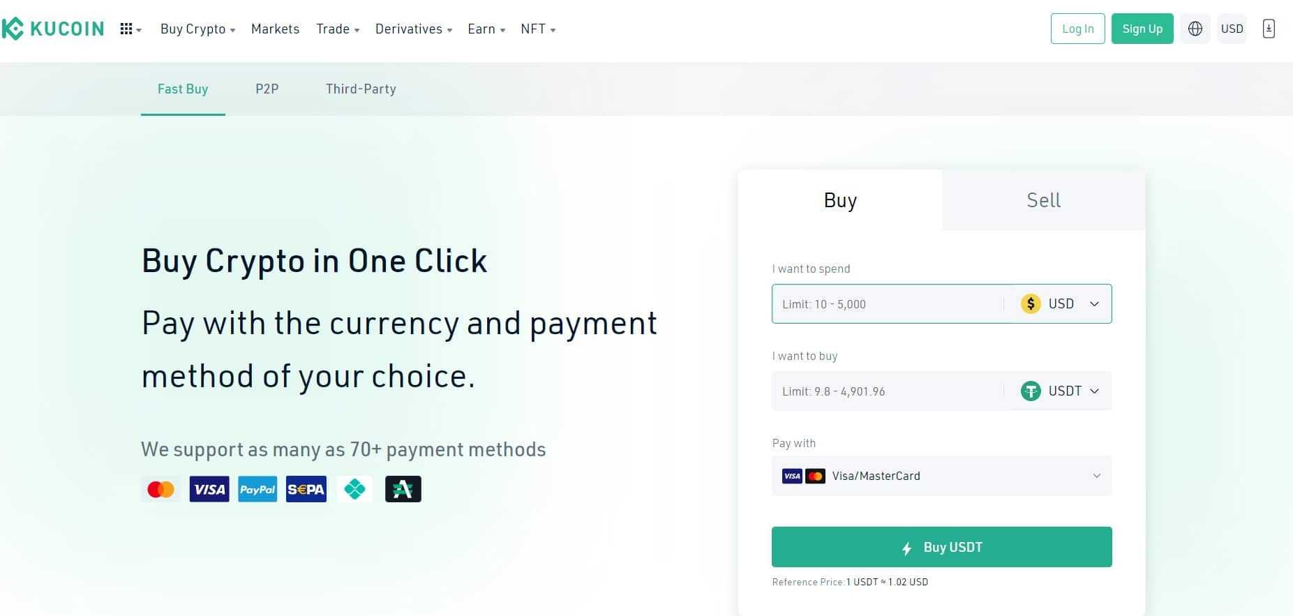 KuCoin Fast Buy