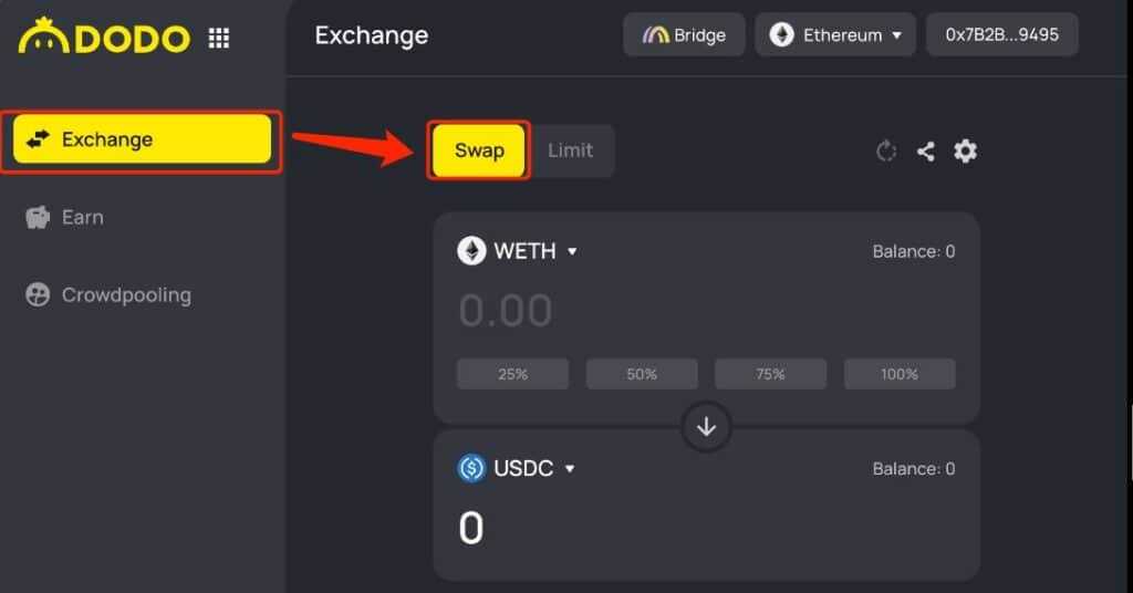 dodo exchange