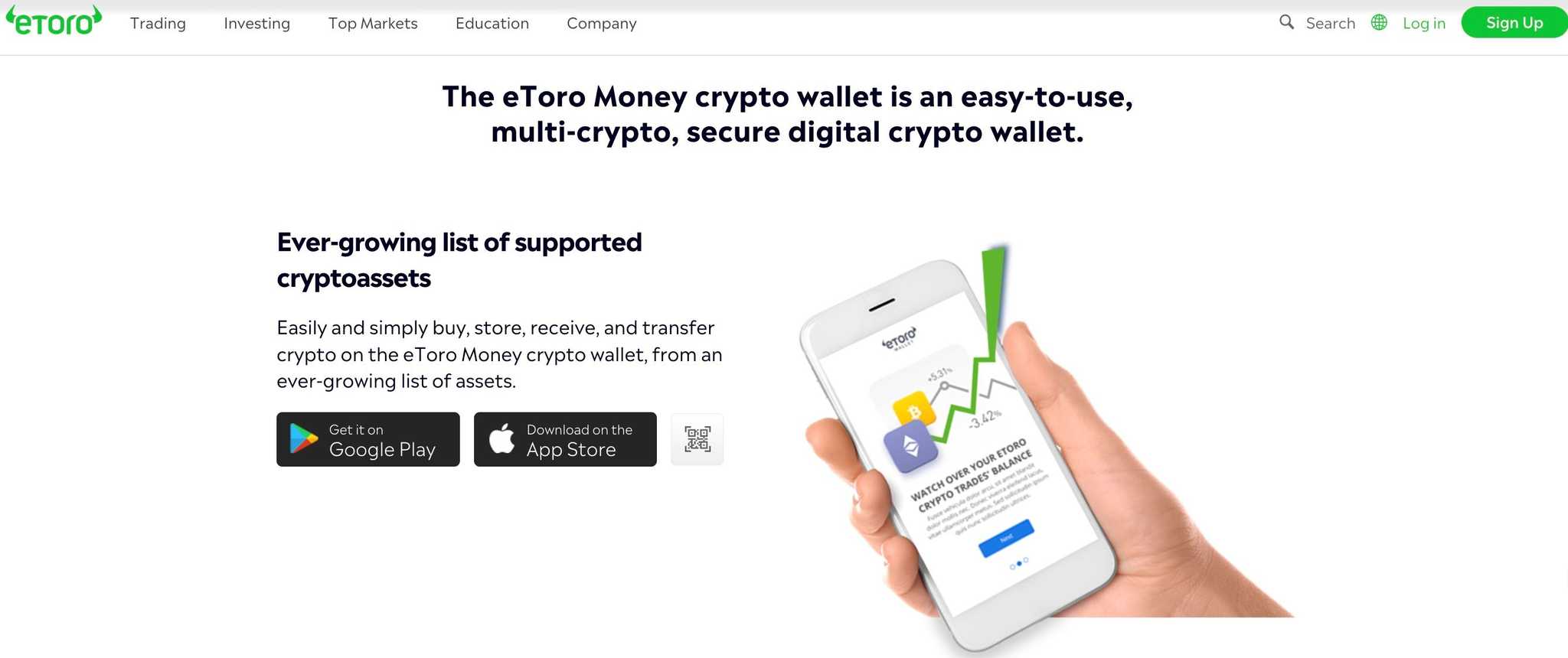 etoro wallet