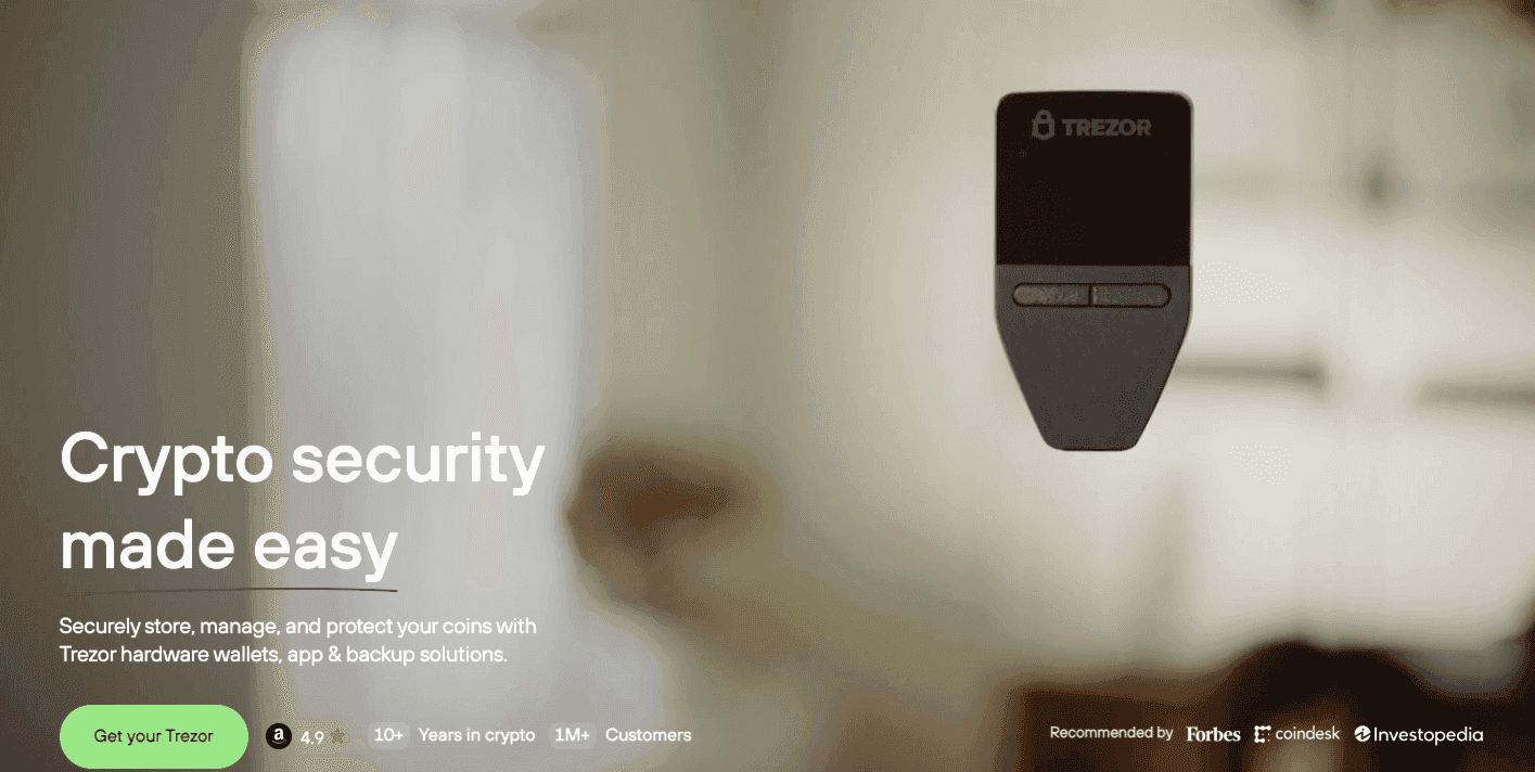 Trezor Hardware Wallet