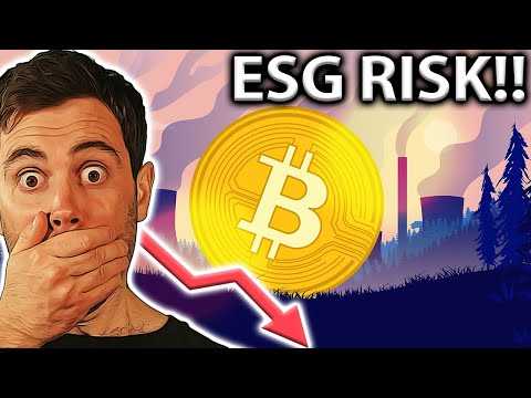 Bitcoin’s MASSIVE Risk!! Why ESG Threatens BTC!!